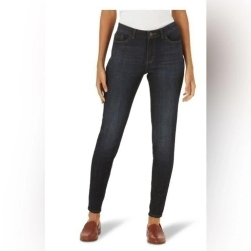 NWT Lee Legendary Slim Fit Skinny Jeans Stretch Mid Rise choose size 16 or 18